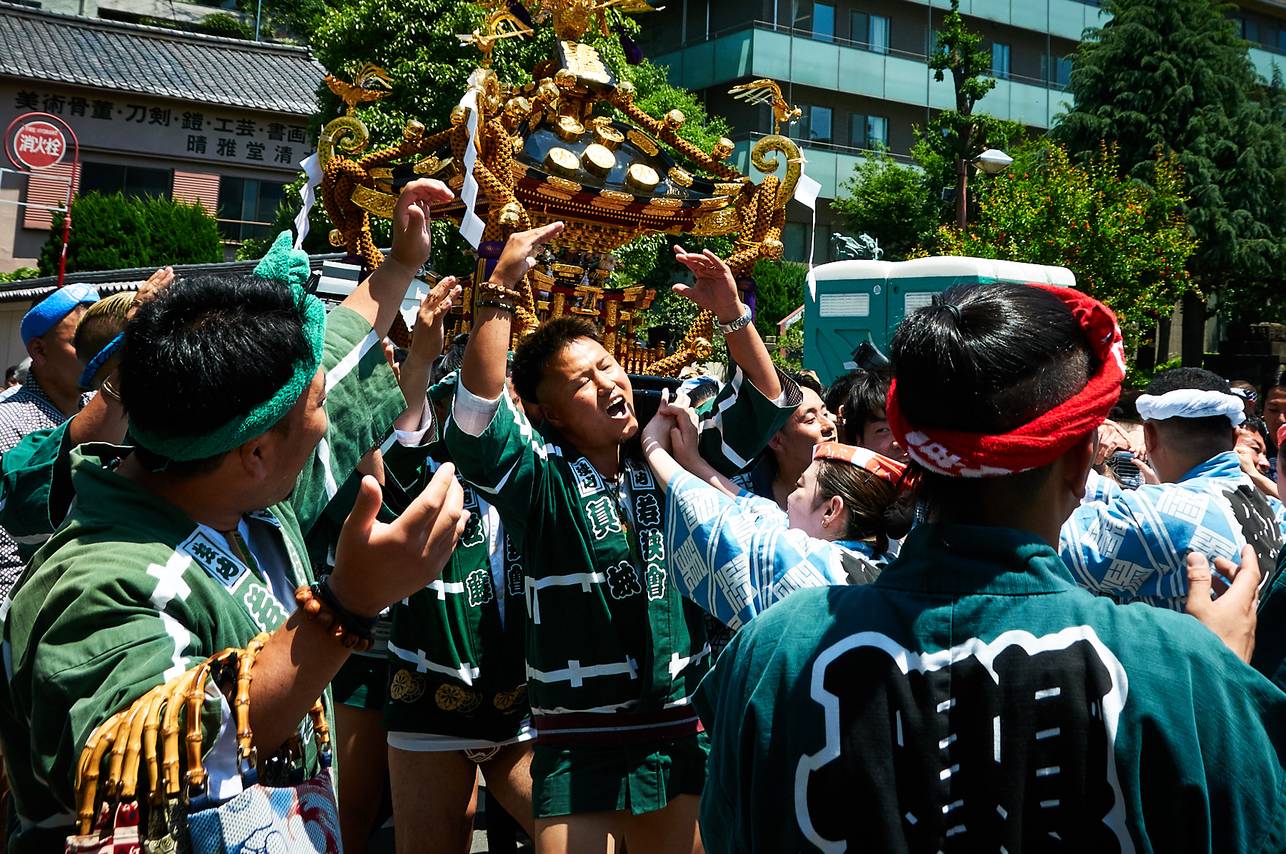 suffering sacrifice ritual endurance Japan Sanja Matsuri festival Kinbaku