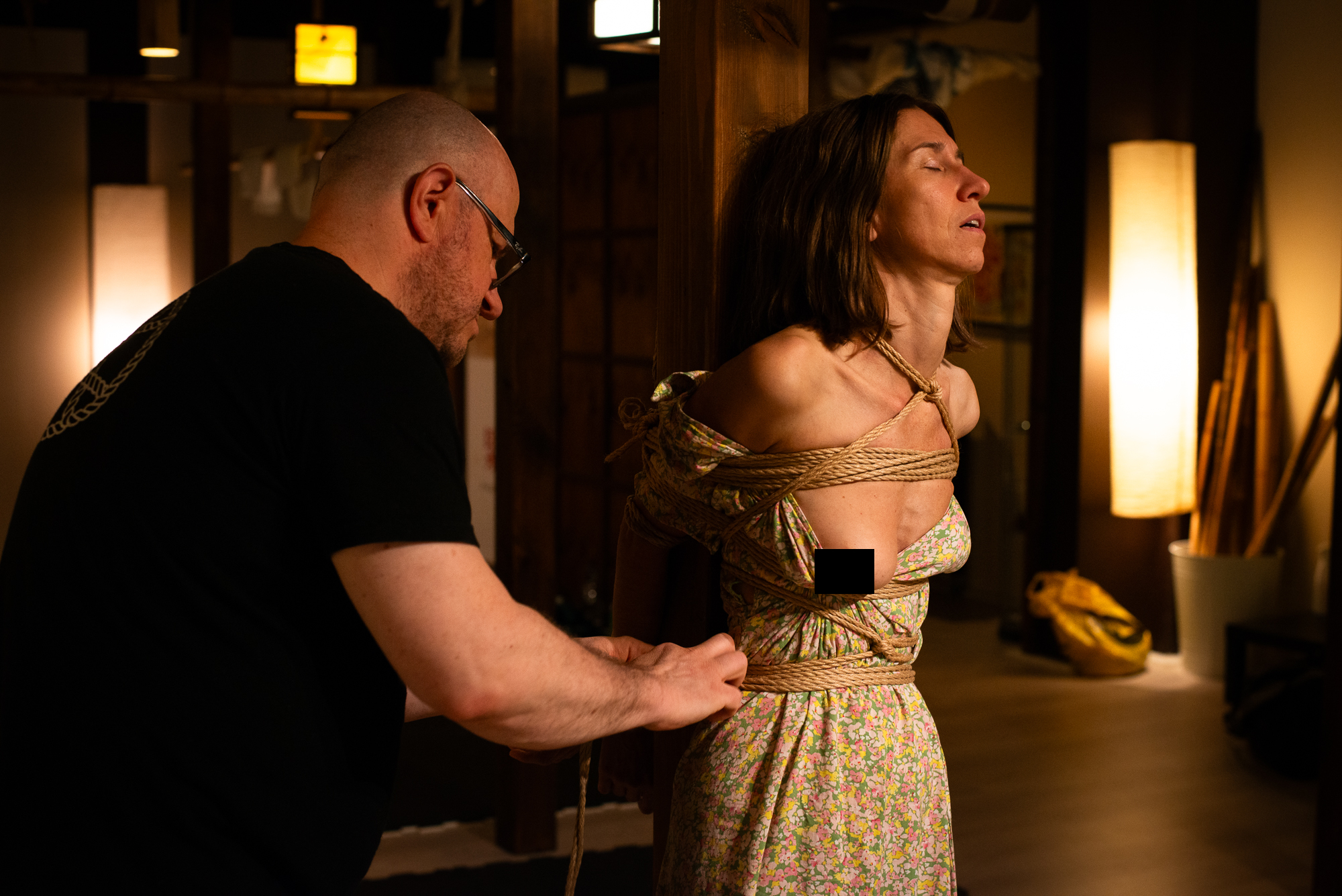 feeling rope bondage surrender hashira